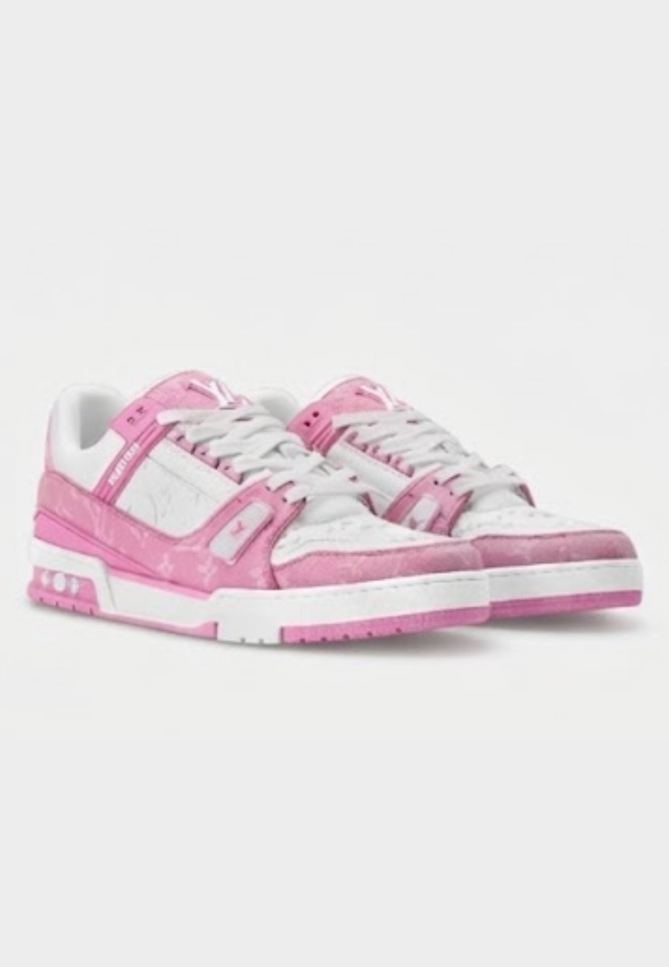 LV Trainers Bianche e Rosa