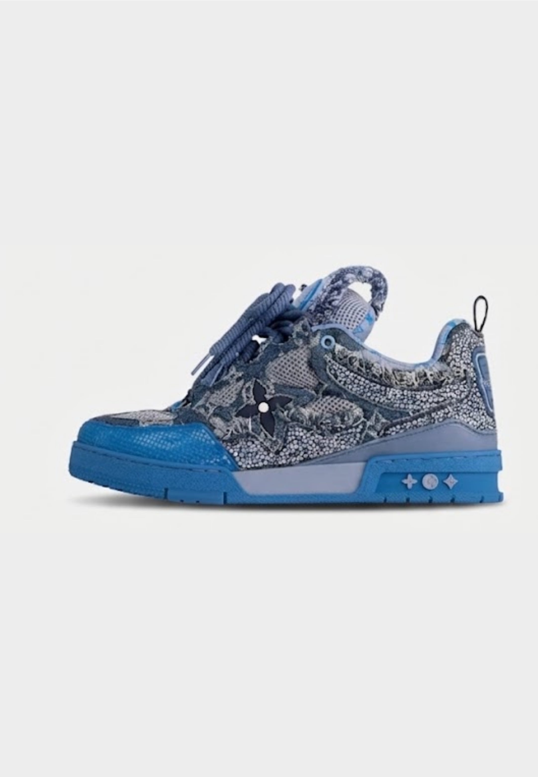 LV Blue x Swarovski