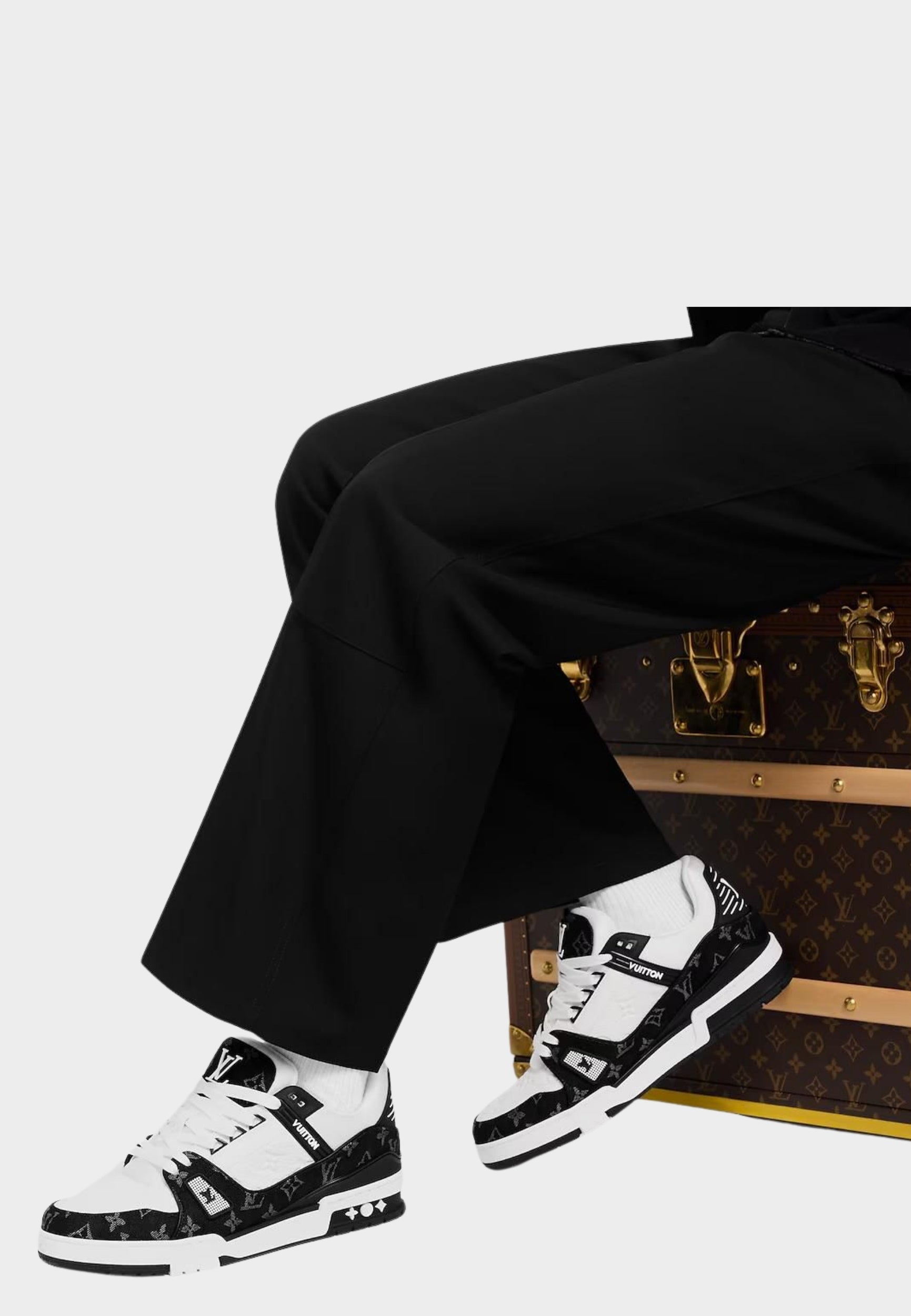 LV Trainers Nere e Bianche