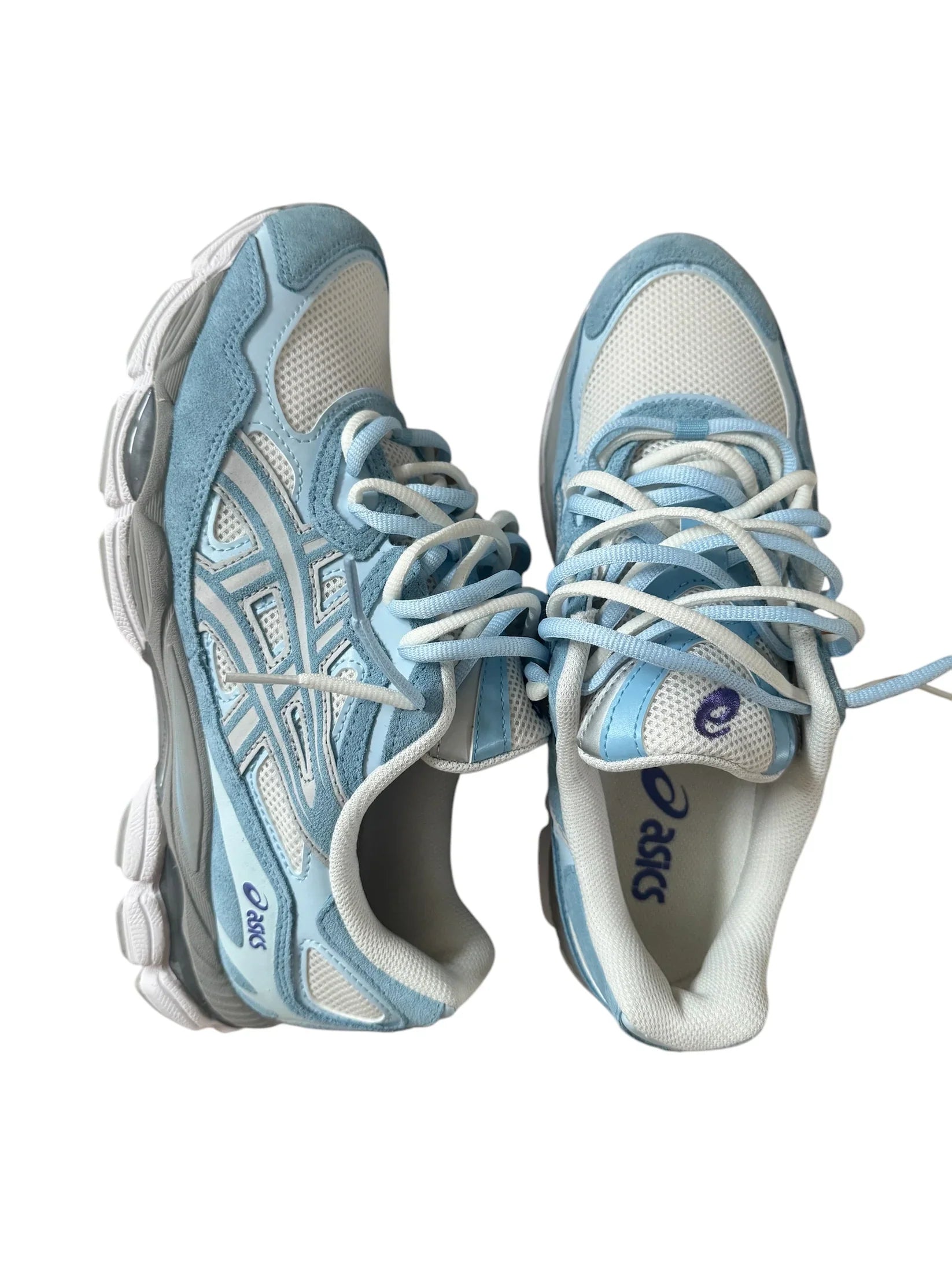 ASICS GEL NYC SKY BLUE DOPPIO LACCIO
